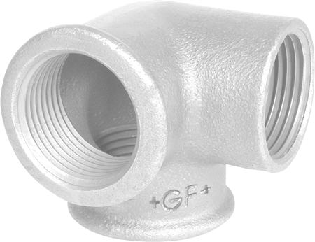 GF GEORG FISCHER 1/2 galvaniserad vinkel med sidoutlopp | VVS Artiklar - Rör & Kopplingar - Gänga rör och rördela | GameStuff