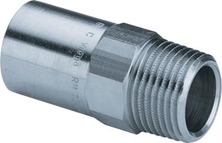 VIEGA Prestabo indstiksstykke 28 - 1 nippel - nippel af ulegeret stål | VVS Artiklar - Rör & Kopplingar - Tryckrör och rördelar | GameStuff