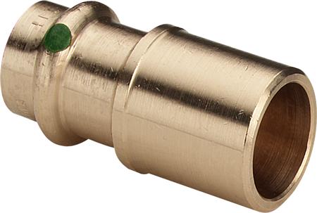 VIEGA Sanpress reduktion 22x18mm af rødgods med SC-Contur | VVS Artiklar - Rör & Kopplingar - Rödgods rördelar | GameStuff