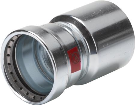 VIEGA Prestabo reduktion muff / nippel 88,9x76,1mmaf galvaniseret stålSC-contur | VVS Artiklar - Rör & Kopplingar - Tryckrör och rördelar | GameStuff