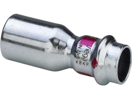 VIEGA Prestabo reduktion muffe / nippel 15x18mm af ulegeret stål SC-contur | VVS Artiklar - Rör & Kopplingar - Tryckrör och rördelar | GameStuff