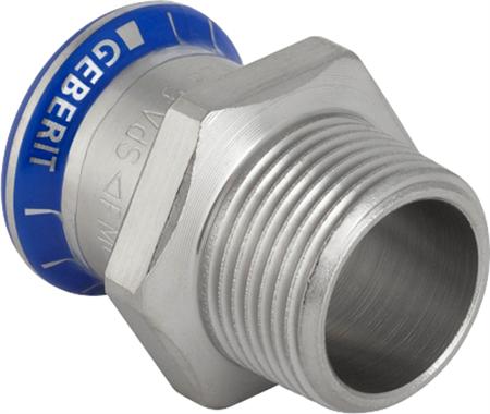 Geberit Transition Rostfrei 35-1 Muffe / Nippelpressen