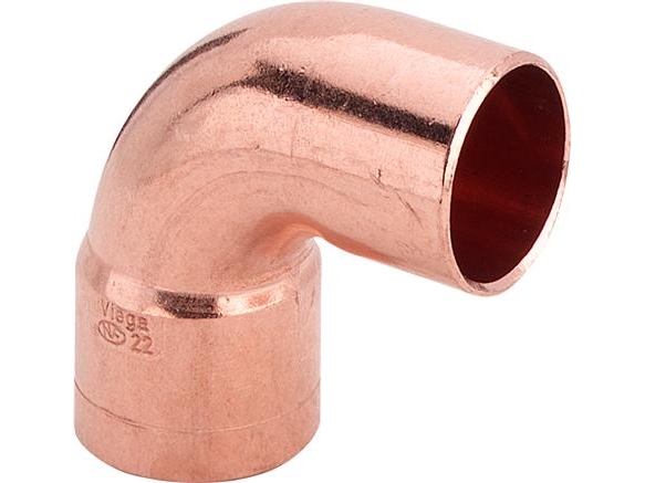 Viega Winkel 22 Mm Mit Lötmuffe/Nippel