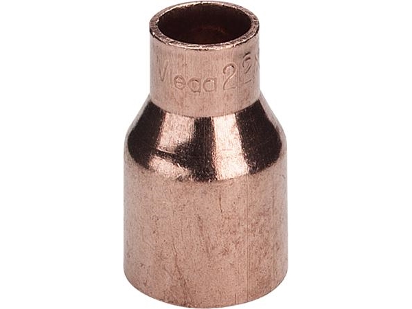 Viega Reduktionsstykke Lodde 18X15 Mm Nippel/Muffe