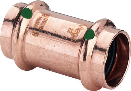 VIEGA Profipress muffe 28mm af kobber, SC-Contur | VVS Artiklar - Rör & Kopplingar - Tryckrör och rördelar | GameStuff
