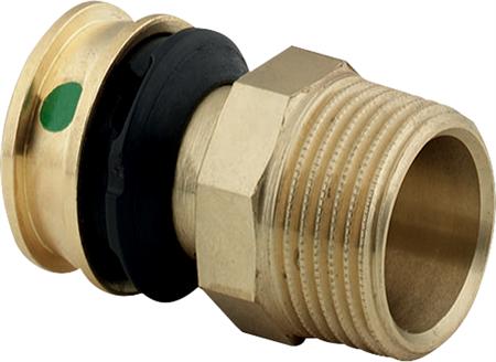 Viega Raxofix overgang 20 x 1/2" muffe/nippel rødgods