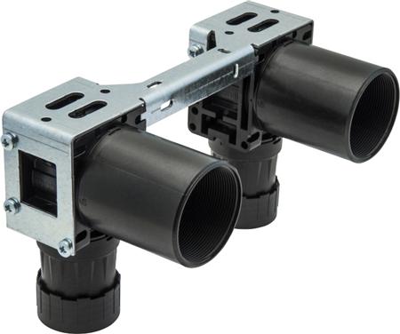 Uponor Smart Aqua Plus Koblingsdåse Komplet Dobbelt M7a Dr 15X2,5-1/2 "Ft