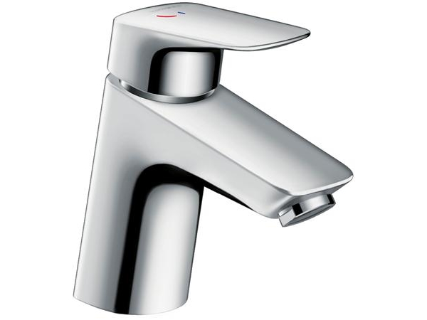 Hg Logis 70 Hv-Armatur Krom - Med Løft-Op Ventil. 5 L/Min Vandforbrug Hg Nr. 71070