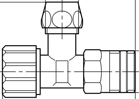 Grohe hjørneventil - 43821000 43821000 | VVS Artiklar - Badrum - Tillbehör för toalett | GameStuff