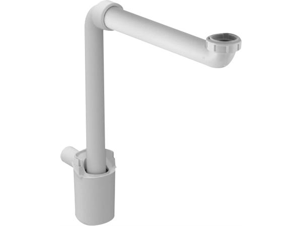 Duravit Platzsparender Geruchsverschluss 1 1/4", Weiß