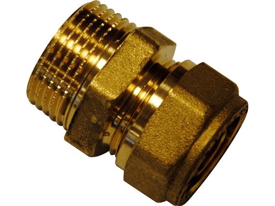 Overgangsnippel 18 mm x 1/2 til pex-rør | Beslag | GameStuff