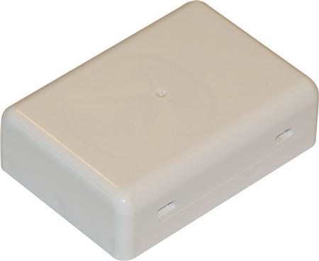 Universalbox 314S stor, inkl. klämmor och dragavlastning, HxBxDxL: 28x65x92 mm IP20, ABS-plast färg: RAL 9016 (vit) - (10 st) | EL Artiklar - Andra EL - Starka kraftartiklar | GameStuff