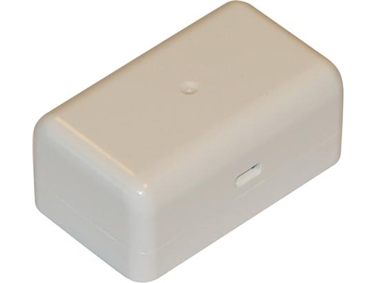 Universalbox 314M liten inkl. klämmor och dragavlastning HxBxDxL: 28x39x65 mm IP20, ABS-plast Färg: RAL 9016 (vit) - (10 st) | EL Artiklar - Andra EL - Starka kraftartiklar | GameStuff