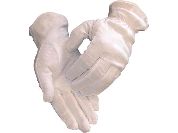 Strålesyet handske str. 11 i 100% bomull. Godkendelse: Kat. I: EN420 | Säkerhetskläder | GameStuff