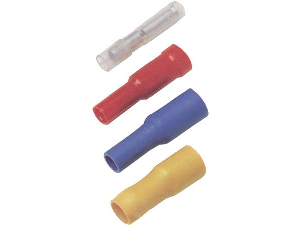 ELPRESS Isolerad rund förlängningshylsa A1504HO, 0,5-1,5mm² - (100 st.) | EL Artiklar - Kablar och ledningar - Kabelsko och ärmar | GameStuff