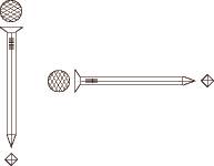 Itw Fastners Blindnägel 28/65 Mm 2½" Länge 65 Mm Xø28 Mm