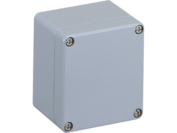 Kasse Al 88-6 80X75x57mm Alu