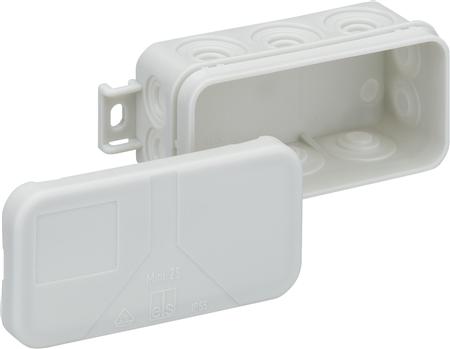 Forgreningsdåse Mini 25-L Uden Klemmer, 89 X 43 X 37 Mm