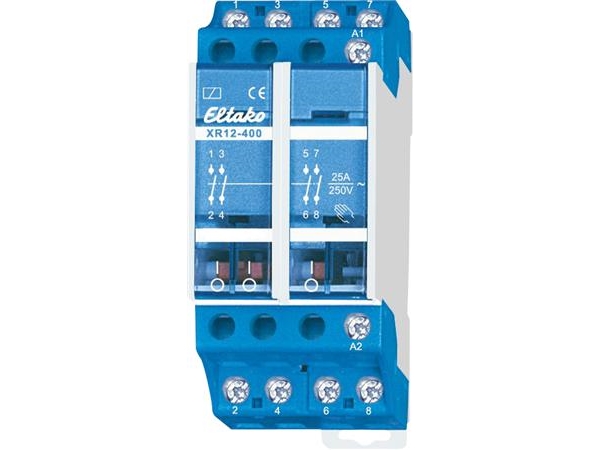 Eltako Xr12-400-230V Installationsbeskyttelse 4 X Sluttekontakt 230 V 1 Stk