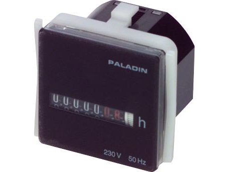 Paladin Timetæller For Låge 48X48 Mm, 230V Ac/60 Hz