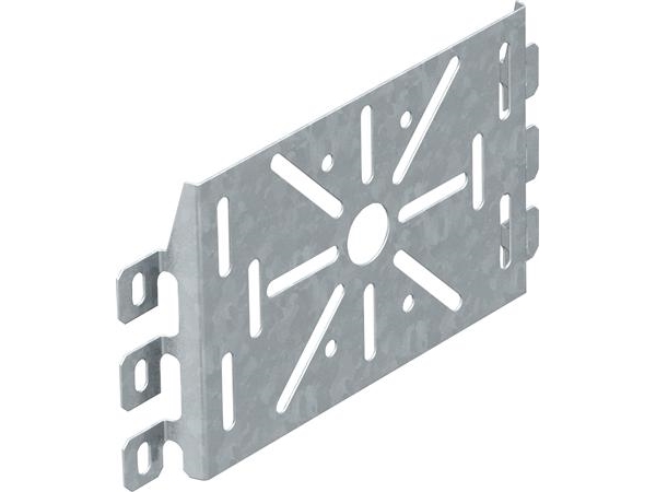 Obo Montageplatte Mp Unihöhe 115 Mm, Breite 225 Mmel-Verzinkt
