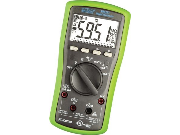 Elma Bm 251 Multimeter Med Pc Kommunikation