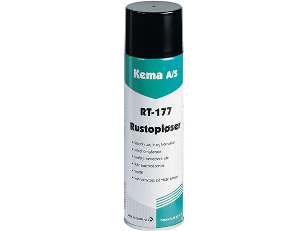Kema Rostentferner Rt-177 500Ml Sprayzum Lösen Von Verrosteten Muttern, Schrauben, Ventilen, Kupplungen Usw