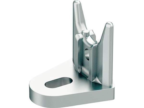 Endbefestigung 10 Aluminium