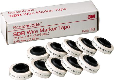 3M Scotchcode Handy Marker Klebeband-Refill Rolle 10 Stk/Pack