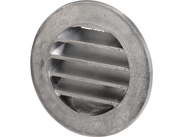 LINDAB Jalusi YGC 160 i gjuten aluminium med spline för montering på yttervägg. För in- och utlopp. | Ventilation & Klimat - Rör & Kopplingar - Rör och böjar | GameStuff