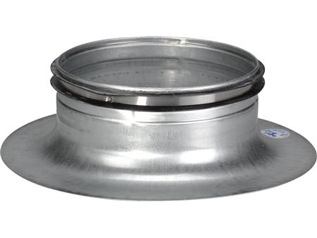 Lindab Inloppsrör med radie ILRU 125 | Rör och böjar | GameStuff