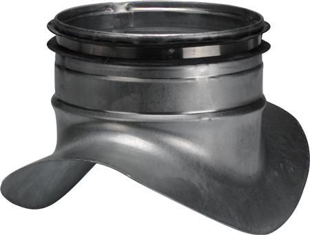 LINDAB Påstik PSU 160 med afgrening 125 mm. | Ventilation & Klimat - Rör & Kopplingar - Rör och böjar | GameStuff