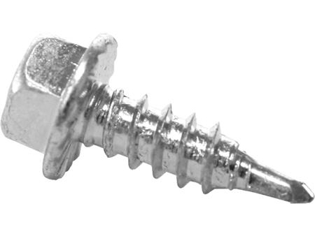 LINDAB Ventilationsskrue SSKSR 4213, selvborende 4,2x13mm med reduceret borespids, el-galvaniseret, sekskanthoved 1/4. 1 pk. = 1000 stk. | Ventilation & Klimat - Rör & Kopplingar - Rör och böjar | GameStuff