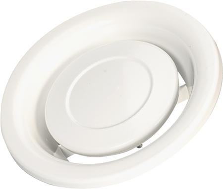 LINDAB Styrventil KU160 (RAL9003) för utsugning, för montering i ventilram typ VGL, VGU eller VGM. | Ventilation & Klimat - Ventilationstillbehör - Armaturer | GameStuff