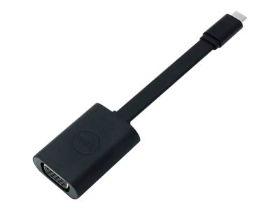 Dell Usb Type C-To-Vga Adapter - Display-Adapter - Hd-15 (Vga) (Hun) Til 24 Pin Usb-C (Han) - Sort - For Chromebook 3110, 3110 2-In-1 Latitude 3120,