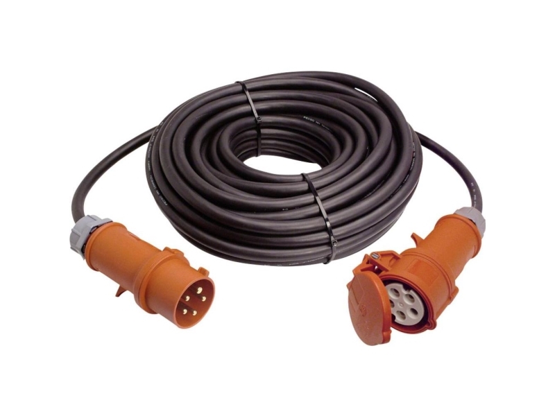 As Schwabe Forlængerledning [Cee-Stik - Cee-Kobling] 32 A Sort 25,00 M 61025 (61025)