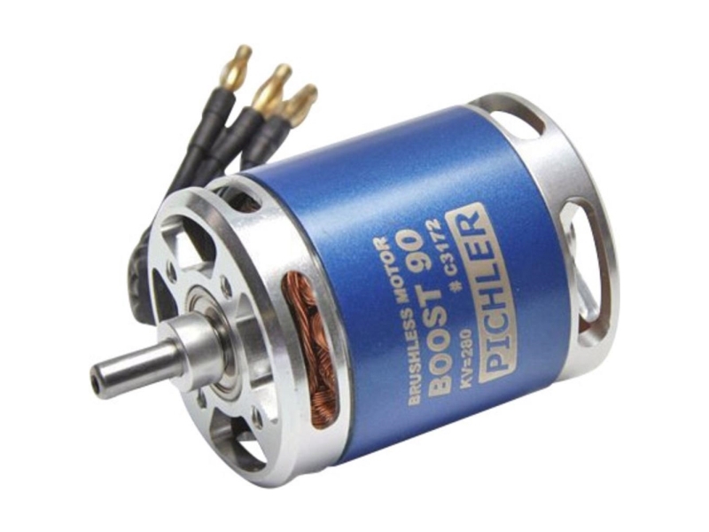 Pichler Boost 90 Modelfly Harjaton sähkömoottori kV (rpm per voltti): 280