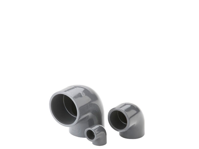 Fiap 2443, Polyvinylklorid (PVC), Avloppsrör knärör, 90°, 6,3 cm, 260 g | Sällskapsdjur - Trädgårdsdamm - Byggnad av trädgårdsdamm | GameStuff