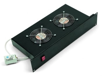 Triton 19" Horizontal Fan Unit, Sort