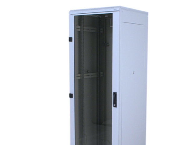 Triton 19" Rack 22U/ 600X900 Glass Door, Fritstående Reol, 300 Kg, 53,8 Kg, Grå