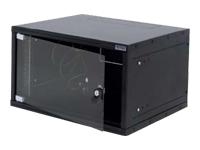 Triton Rxa-09-As4-Bax-A1, Wandmontiertes Regal, 9U, 25 Kg, Schwarz
