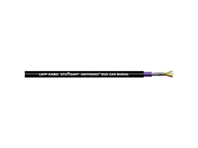 LAPP 2170500 Busledning UNITRONIC® BUS 4 x 0.5 mm² + 4 x 0.5 mm² Sort 500 m