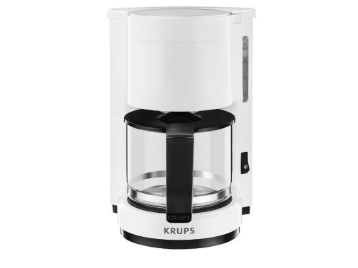 Krups Aromacafe 5, Filterkaffeemaschine, Gemahlener Kaffee, 200 W, Schwarz, Weiß