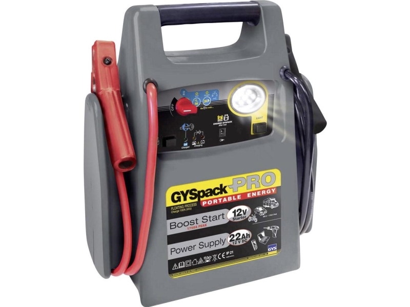 GYS hurtigstartsystem PACK PRO 026155 Starthjælpsstrøm (12 V)=600 A (026155)