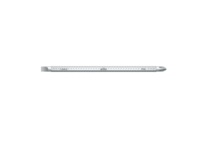 Wiha System 6 284 Korjausleikkuri, Phillips Vaihdettava terä 4 mm PH 1 150 mm Sopii Wiha System 6 -järjestelmään