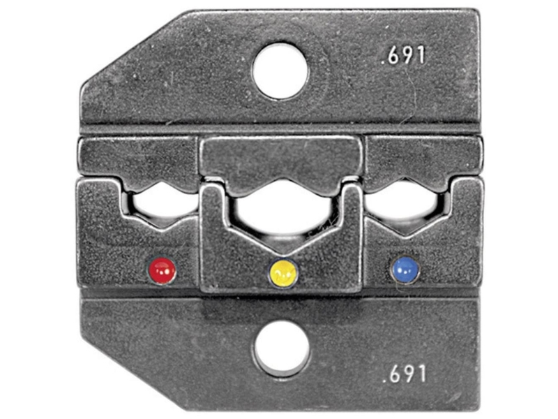 Rennsteig Werkzeuge 624 691 3 0 Crimpinsats Isolerade kabelskor , Isolerade anslutningar 0,5 till 6 mm² Lämplig för märket Rennsteig Werkzeuge PEW 12 | Verktyg & Verkstad - Tänger - Alla Tänger | GameStuff