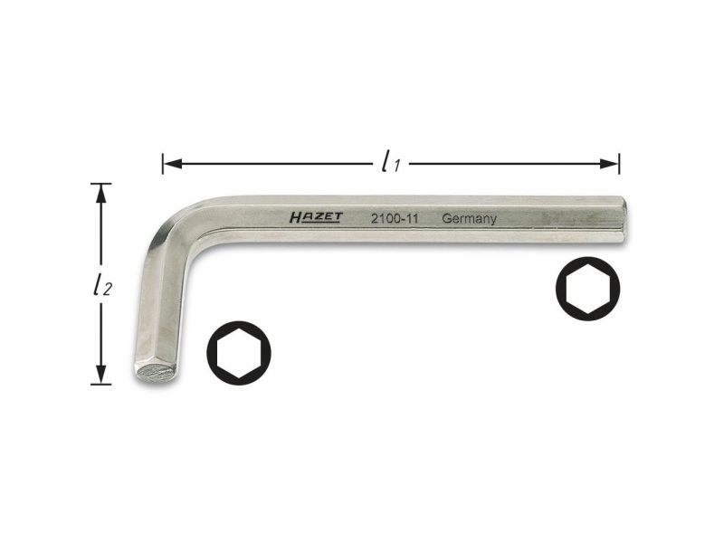 Hazet HAZET Vinkelskruvmejsel Unbrako 11 mm | Verktyg & Verkstad - Skruvmejsel - Sexkantnycklar | GameStuff