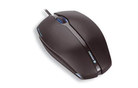 Cherry Gentix Beleuchtete - Maus - Rechts- Und Linkshänder - Optisch - 3 Tasten - Kabelgebunden - Usb - Schwarz