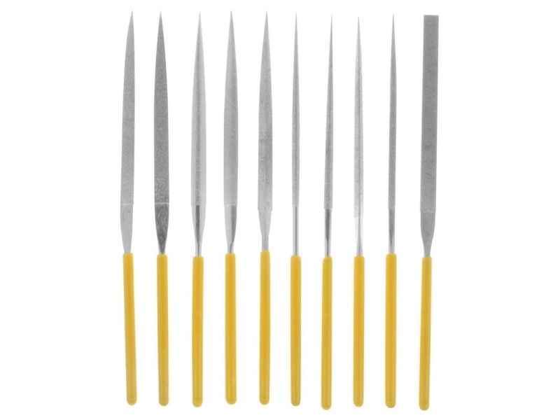 Donau Elektronik M53 Diamant nålefile 10 dele 140 mm 1 stk | Verktyg & Verkstad - Handverktyg - Filar | GameStuff