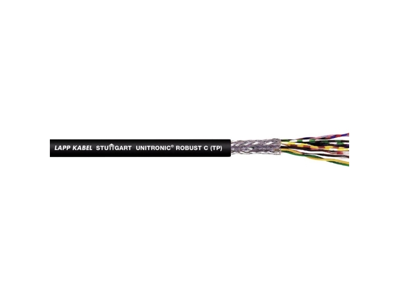 LAPP 1032110/100 Busledning UNITRONIC® ROBUST C (TP) 4 x 2 x 0.25 mm² Sort 100 m | EL Artiklar - Kablar och ledningar - busstrådar | GameStuff